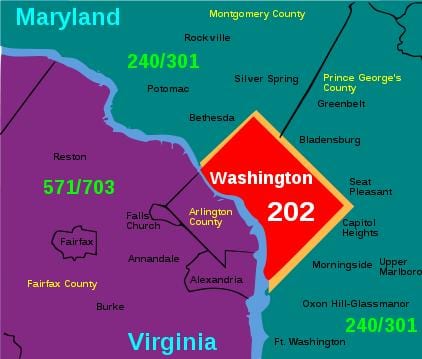 dc código postal mapa polo barrio