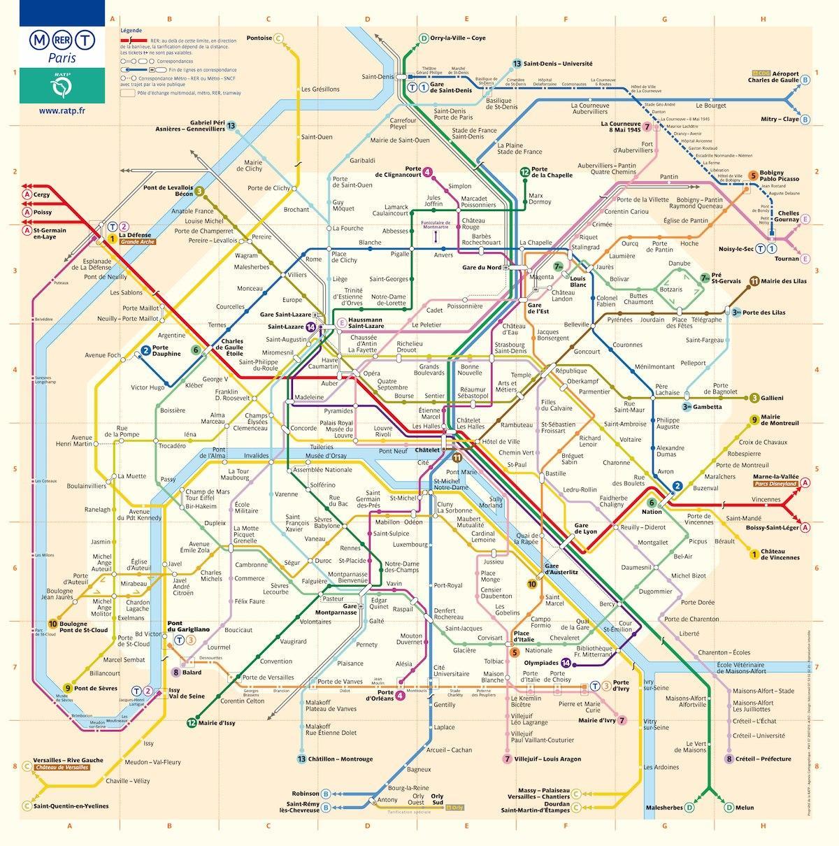 washington dc metro mapa coas rúas