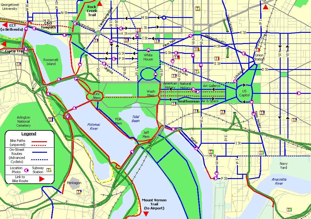 mapa de dc moto camiño