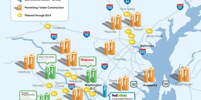 Mapa de maior área de dc