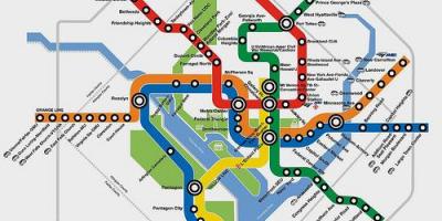 Dc mapa metro planner