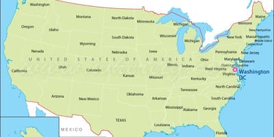 Dc nos mapa